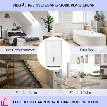 Klarstein Luftentfeuchter & Luftreiniger 30L - Kompakt