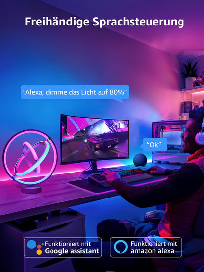 Lepro AI Smart Tischlampe TB1 - RGB+IC, App-Steuerung