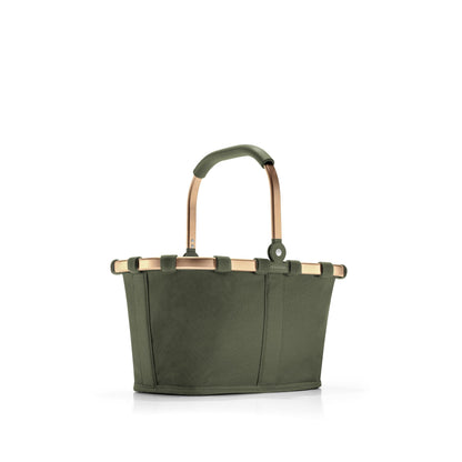 reisenthel carrybag XS Einkaufskorb frame gold forest mit Innentasche