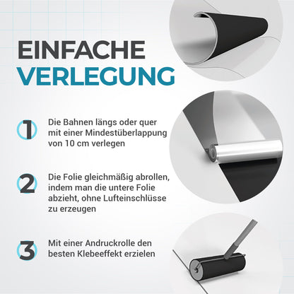 Ultiness KSK Dachbahn Aluminium selbstklebend - Silbergrau 5x1m