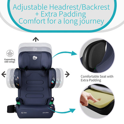 globalkids i-Size Kindersitz Isofix 100-150cm - Getränkehalter