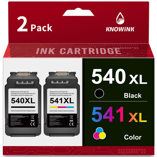 KNOWINK 540XL 541XL Patronen Multipack – Kompatibel Canon 2er-Set