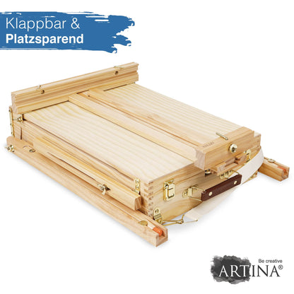Artina Madrid 30tlg Kofferstaffelei Set – Acryl Malset