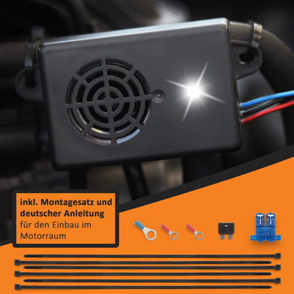 MarderSICHER Ultra Marderschutz Auto – Ultraschall & Blitzlicht