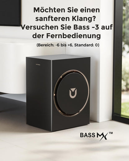ULTIMEA Skywave F40 Boom 5.1.2 Soundbar mit Dolby Atmos und Subwoofer