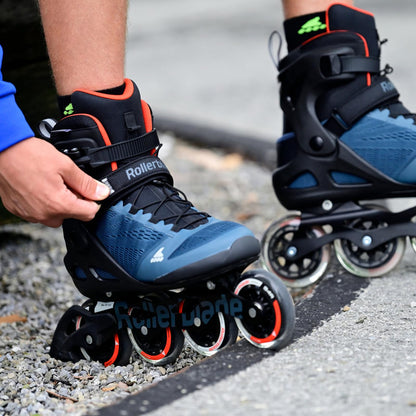 Rollerblade Macroblade 90 Inlineskates - Blau/Orange