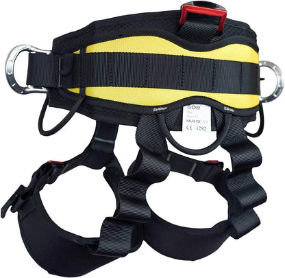 SOB Bergsteiger-Klettergurt Halbkörpergurt – Polyester verdickt
