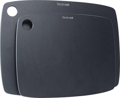 BESTCOOK Schneidebretter Holzfaser - 2er-Set Spülmaschinenfest