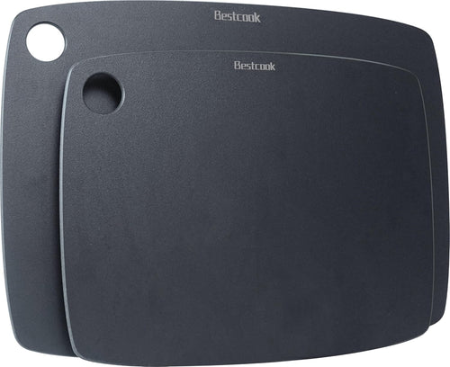 BESTCOOK Schneidebretter Holzfaser - 2er-Set Spülmaschinenfest