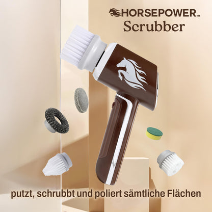 Mediashop Horsepower Scrubber Elektrische Reinigungsbürste kabellos