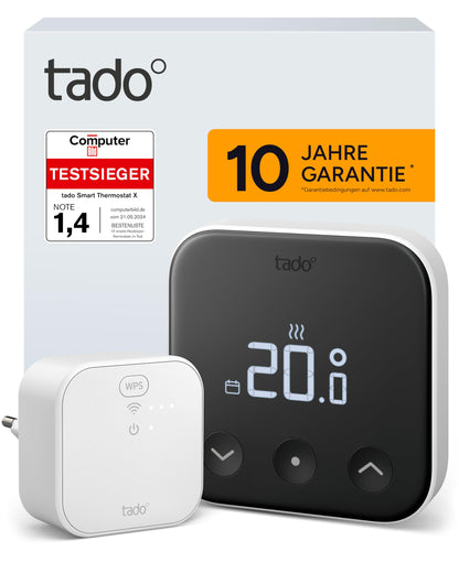 tado° Smartes Thermostat X Starter Kit - Fussbodenheizung & Boiler