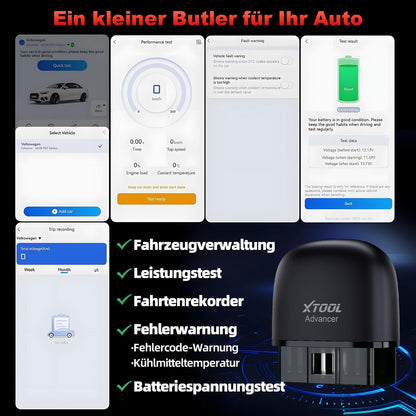 XTOOL AD20 Pro OBD2 Diagnosegerät – Alle Systeme Scan