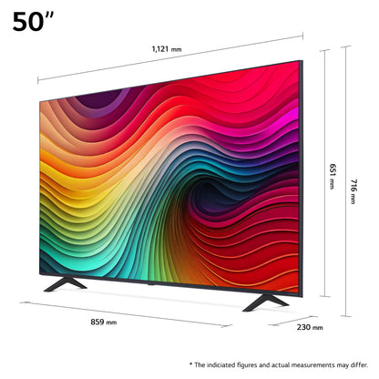 LG 50NANO81T6A NanoCell Fernseher – 50 Zoll (127 cm) 4K HDR
