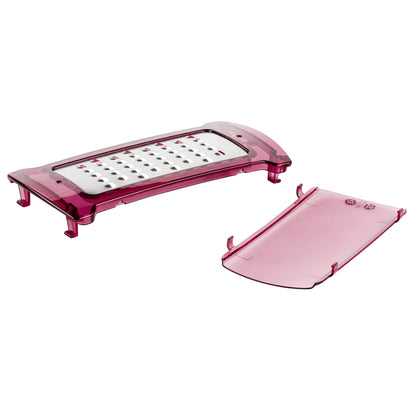 Genius Nicer Dicer Plus Gemüseschneider - 18tlg. Rubinrot