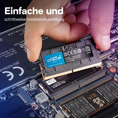 Crucial CT32G52C42S5 DDR5 RAM SODIMM - 32GB 5200MHz