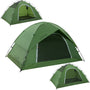 Clostnature Kuppelzelt für 2 Personen, wasserdichtes Campingzelt aus Polyester