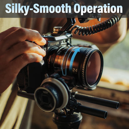 SIRUI Night Walker 24mm Cine-Objektiv – S35 X-Mount Schwarz