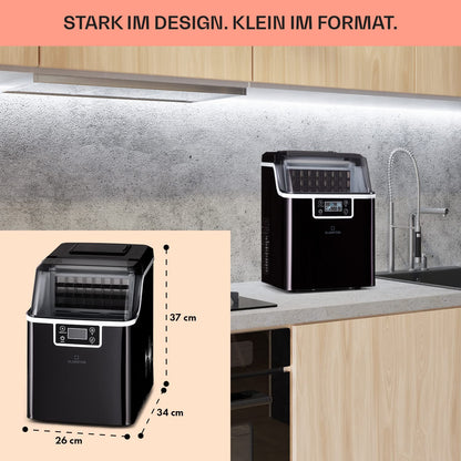 Klarstein Eiswürfelmaschine 20kg/24h - Kompakt für Zuhause