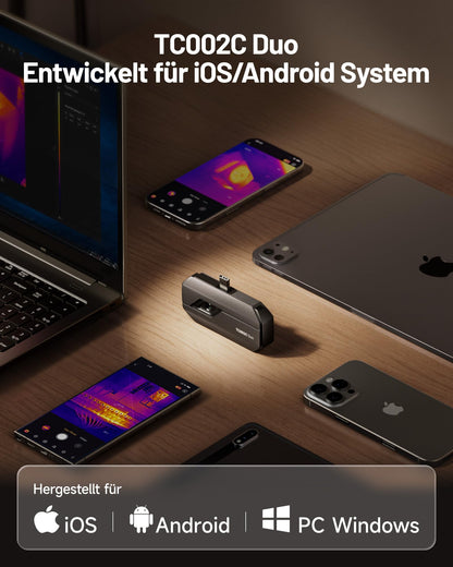 TOPDON TC002C Duo Wärmebildkamera - Android iPhone USB-C