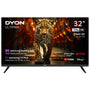 DYON ULTIMAX 32H-TI-W HD Smart TV - 32 Zoll Tizen OS, schwarz. Für Smart TV-Funktionen und Triple Tuner TV-Empfang.