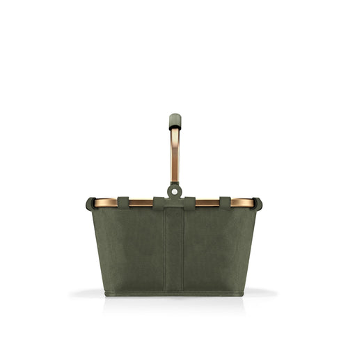 reisenthel carrybag XS Einkaufskorb frame gold forest mit Innentasche