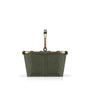 reisenthel carrybag XS Einkaufskorb frame gold forest mit Innentasche