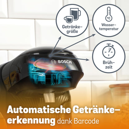 Bosch Tassimo Style friendly Kapselmaschine TAS112E, schwarz