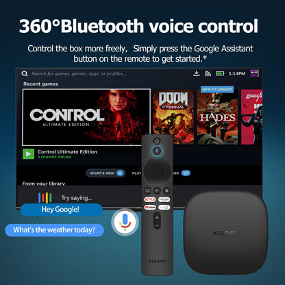 Xiaomi TV Box S (3. Gen.) 4K UHD Android TV Streaming Box