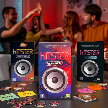 Rocco Giocattoli Hitster Film & TV-Serie Musik-Kartenspiel