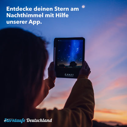 Sterntaufe Deutschland Sterntaufe Set mit Zertifikat und Sternkarte