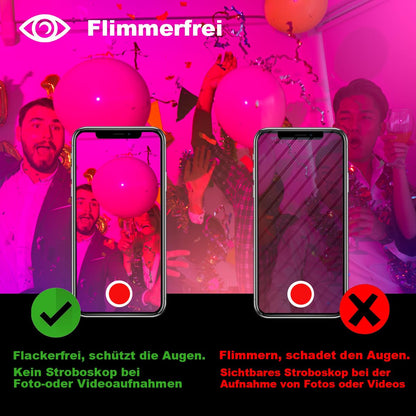 iLC RGBW LED Flutlicht 30W – Warmweiss, 4er-Pack, IP66