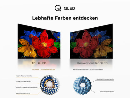 TCL 40V5C Smart QLED Android TV - 40 Zoll Full HD