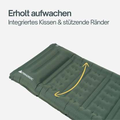 Trinordic Extradicke Isomatte – 12cm, 70cm Breit, Fusspumpe