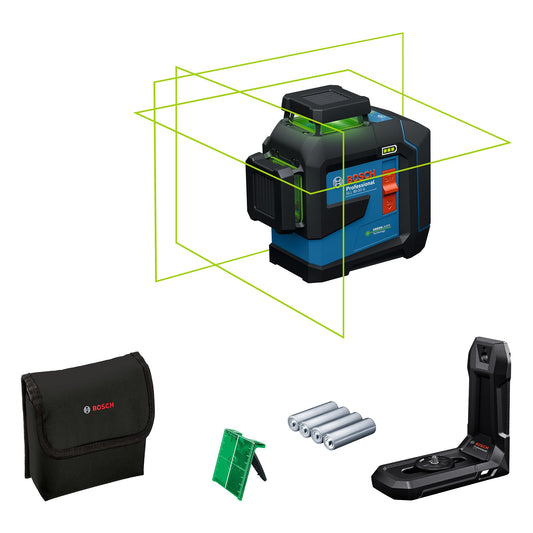 Bosch Professional GLL 80-33 G Kreuzlinienlaser - Grün