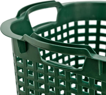 BURI Erntekorb 25L Gartenkorb Set - 10x Grün lebensmittelecht