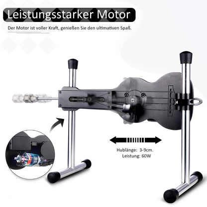 Auxfun Sexmaschine EzfunLok 60W – Tragbare Premium Schubmaschine