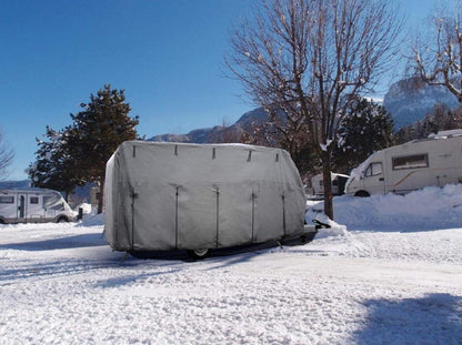 BRUNNER Caravan Cover 7241463N Schutzhülle 550-600 cm silber