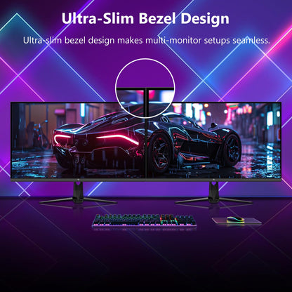 Z-Edge 27 Zoll 240Hz QHD IPS Gaming Monitor - Schwarz