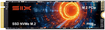SIX X7400 NVMe M.2 SSD 1TB PCIe 4.0 mit Heatsink für PS5, Laptop & PC