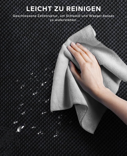 HAPBEAR Yogamatte XXL – Rutschfeste Fitnessmatte 8mm