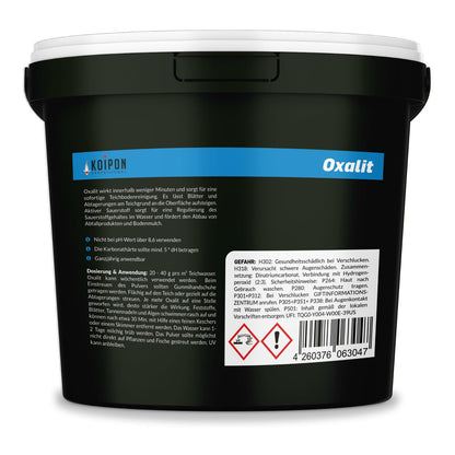 KOIPON Oxalit Teichschlamm & Ablagerungsentferner - 25 kg