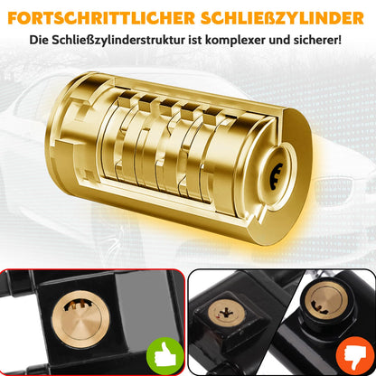 Tevlaphee Lenkradkralle, Auto Diebstahlsicherung, verstellbar, Schwarz