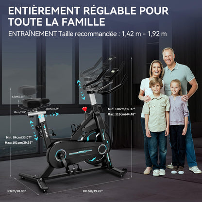 Wenoker 2025 Heimtrainer – APP & LCD, bis 160KG