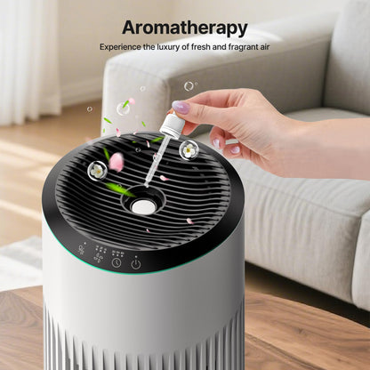 MERONTE MR2566 Luftreiniger mit HEPA-Filter für Schlafzimmer