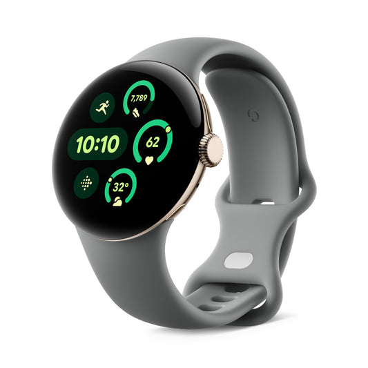 Google Pixel Watch 3 (41mm) Smartwatch - Champagne Gold LTE