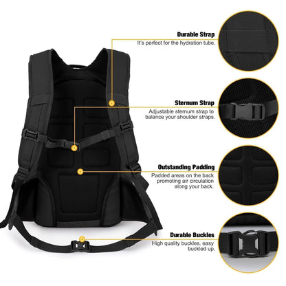 Mardingtop Taktischer Rucksack 35L Trekkingrucksack Outdoor