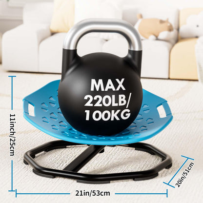 KidBloom Drehstuhl Kinder Autismus ADHS mit Griff – Sensorik