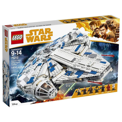 LEGO Star Wars Kessel Run Millennium Falcon Set – 75212. Graues Baustein-Modell des Millennium Falcon zum Bauen und Spielen.