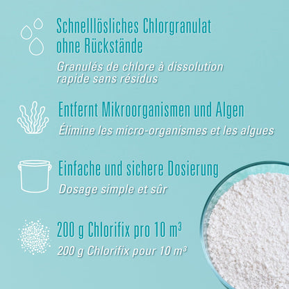 BAYROL Chlorifix Chlorgranulat Pool Schockchlorung 10 kg