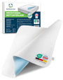Sensalou Inkontinenz Bettunterlage 70x100 cm, wasserdicht, 4er Set, vierlagiges Saugvlies